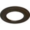 Ekena Millwork Bradford Classic Medallion (Canopies up to 8 5/8"), 13"OD x 7 1/2"ID x 3/4"P, Stone Hearth Crackle CM13BRSHC - alternate 4